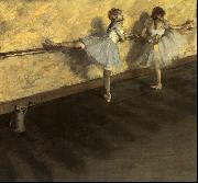 Edgar Degas Dancers Practicing at the Barre oil